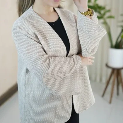 کت زنبوری آستر دار کد 4135