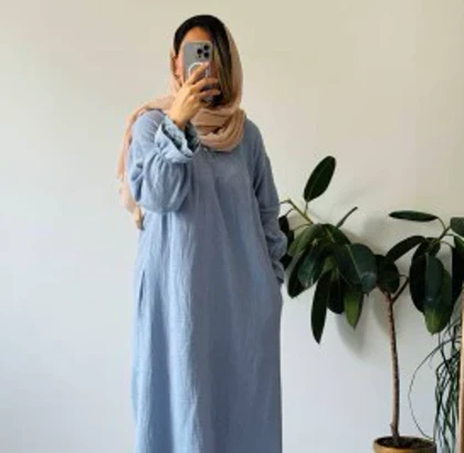 پیراهن مانتویی ترمه