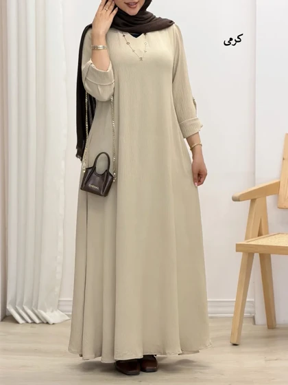 4484-پیراهن سوپرکلوش ایتالیایی (ایراددار)