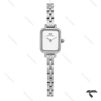 ساعت زنانه دنیل ولینگتون Quadro مینی تمام سیلور بندفلزی DW-10681-L