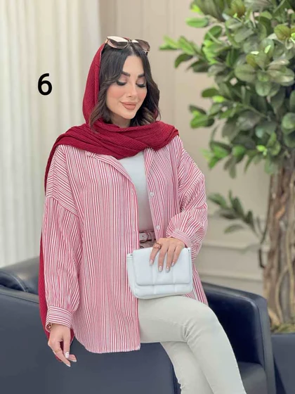 شومیز طرح دار دایانا