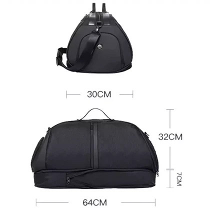 ساک ورزشی اورجینال بنج مدل BANGE - BG77178 + قفل ضد سرقت