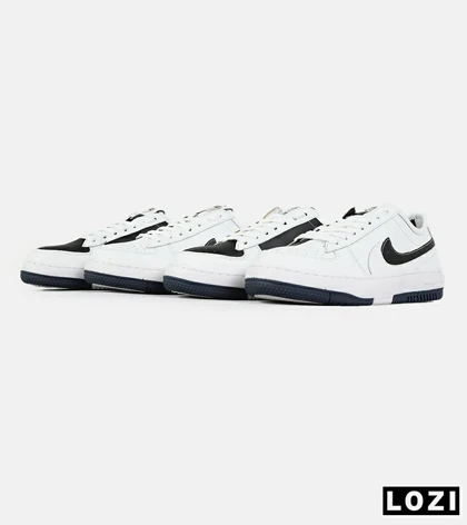 کفش مردانه و زنانه سفید مشکی NIKE AirForce 1 low مدل 7422