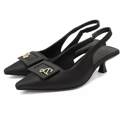 کفش مجلسی زنانه پاشنه‌دار 3 سانت مدل 400326_ sandal valentino