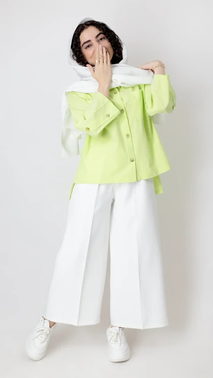 شومیز باکسی رنگی