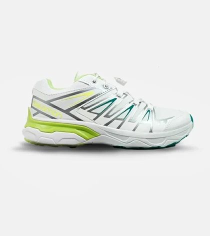 کفش کتانی سفید سبز سالومون Salomon X ULTRA