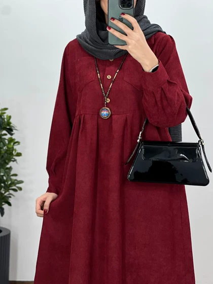 پیراهن مانتویی ترگل 2(ایراد دار)