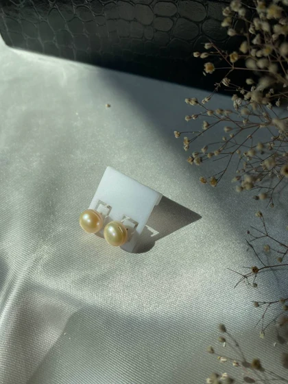 نیم ست مروارید طبیعی کد MO0024G