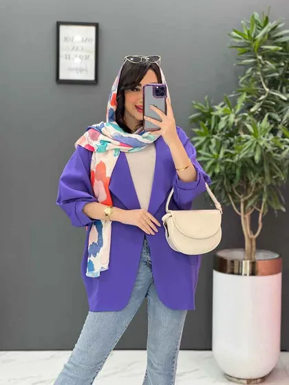 مانتو مازراتی کتی یقه آمریکایی