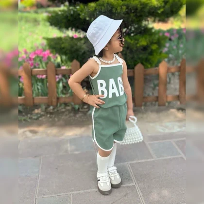 رامپر دخترانه مدل BABE