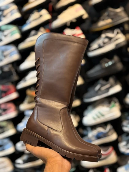 بوت بلند زنانه پشت بندی