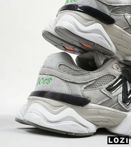 کفش کتانی مردانه طوسی روشن NEW BALANCE 9060