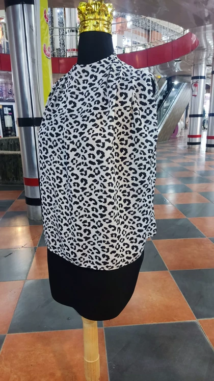 تاپ زنانه پلنگی