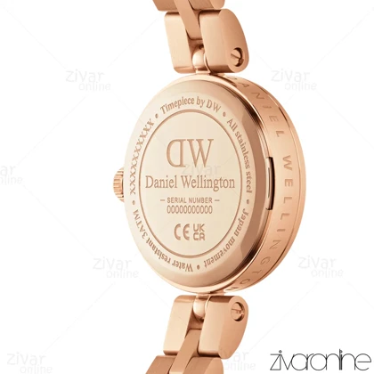 ساعت دنیل ولینگتون زنانه ELAN رزگلد صفحه سبز طرح دار 105497