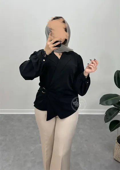 شومیز مجلسی پیچک