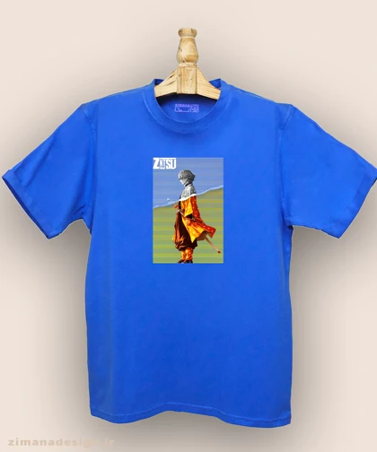 تیشرت مردانه و زنانه طرح شیطان کش شخصیت زنیتسو کد 896