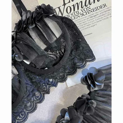 لباس زیر زنانه سه تکه فانتزی نیکسون (Nickson)