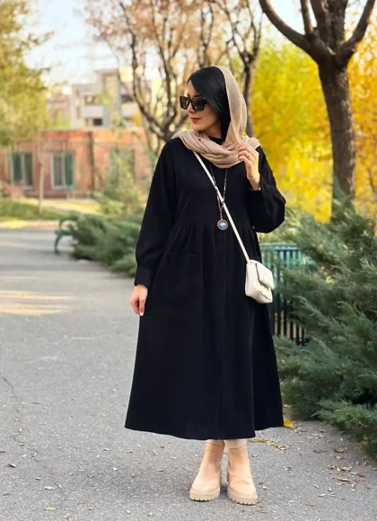 پیراهن مانتویی پاییزه گیتا