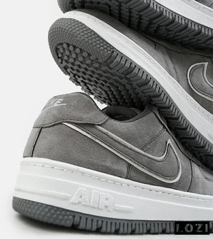 کفش کتانی مردانه طوسی نایک NIKE AIR FORCE مدل 2174