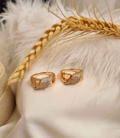 انگشتر طرح طلا ژوپینگ ماه پوش