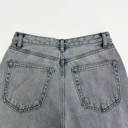 شلوار جین نیم بگ 1007768