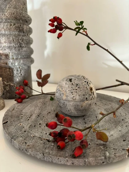 جاعودی سنگ تراورتن طوسی