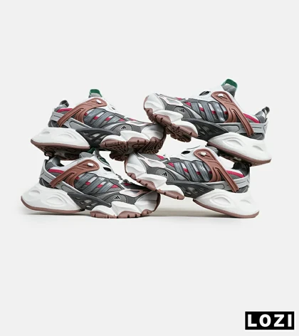 کفش کتانی مردانه و زنانه طوسی سفید گلبهی ADIDAS performance x9000l4 مدل 5859