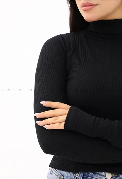 کراپ یقه اسکی کبریتی کد1004461