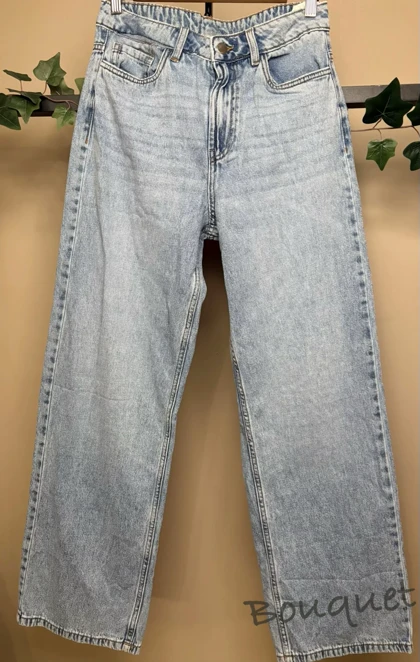 شلوار جین نیم بگ