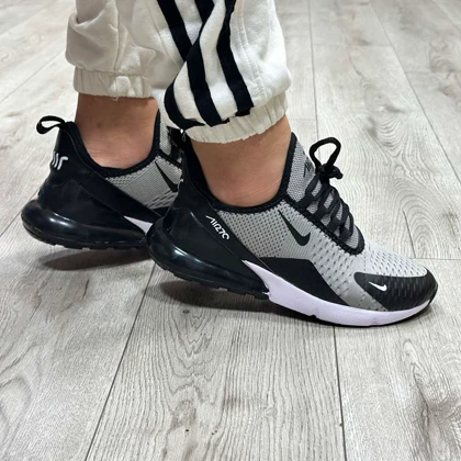 کفش و کتانی مردانه و زنانه مدل نایک NIKE AIR 270 رنگ طوسی