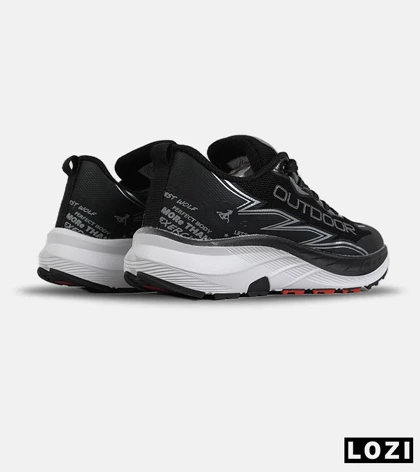کفش کتانی مشکی طوسی مردانه و زنانه Salomon OutDoor مدل 8875