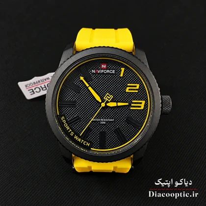 ساعت مچی اورجینال مردانه موتور ژاپن برند نیوی فورس مدل NF9202 بند رابر
