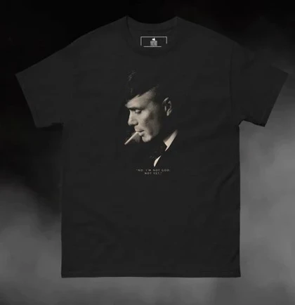 تیشرت کلاسیک پیکی بلایندرز تیشرت peaky blinders طرح GOD