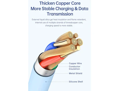 کابل شارژ سریع لایتنینگ 1.2 متری مک‌دودو Mcdodo Lightning Data Cable CA-183