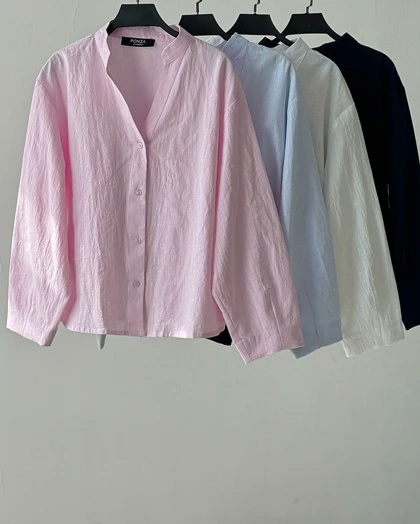 شومیز یقه دیپلمات کد 500489