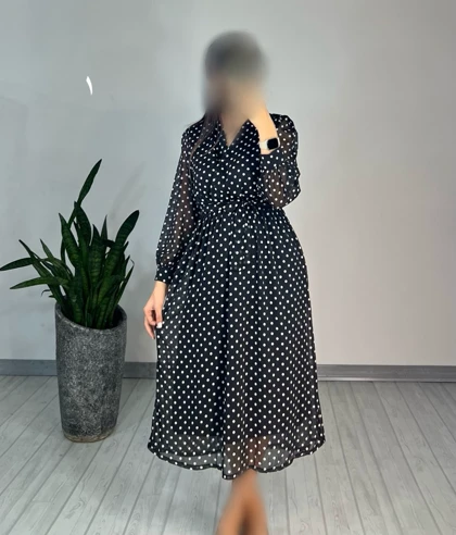 پیراهن حریر میدی41