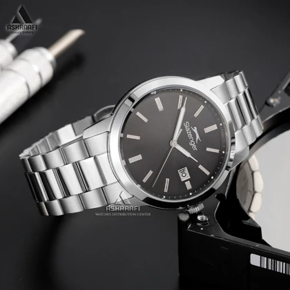 ساعت اسلازنجر صفحه مشکی Slazenger SL.09.2495.1.01