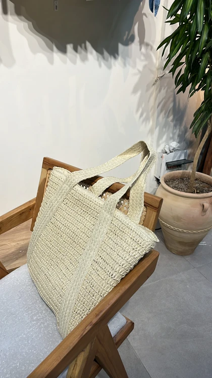 کیف حصیری وارداتی1047