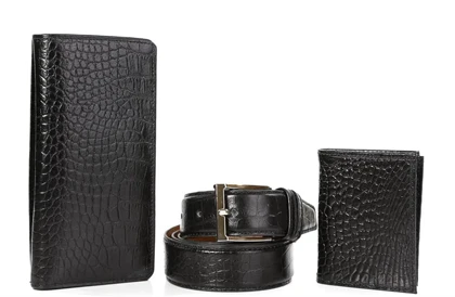 ست مردانه چرم طبیعی