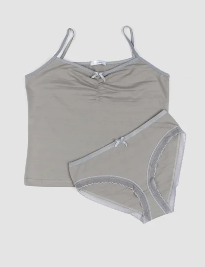 ست تاپ و شورتک زنانه آیسو ترنچ