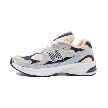 کفش و کتانی مردانه مدل نیوبالانس 2010 NEW BALANCE چرم طبیعی رنگ طوسی کد 2083