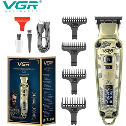 ماشین اصلاح شارژی وی جی آر VGR مدل V-901 بدنه فلزی