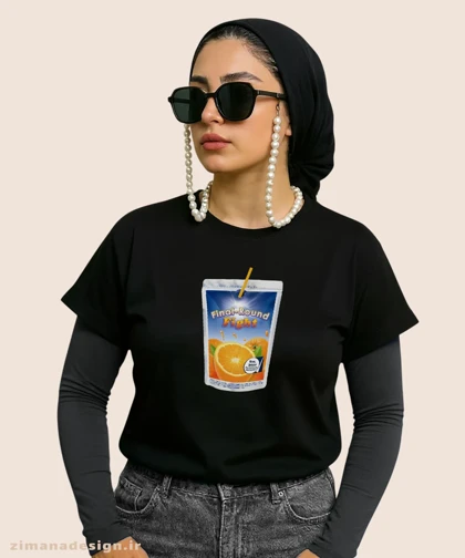 کراپ زنانه نوستالژی طرح ساندیس