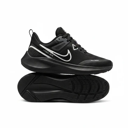 کفش کتانی نایک I free run تمام مشکی کد 294895