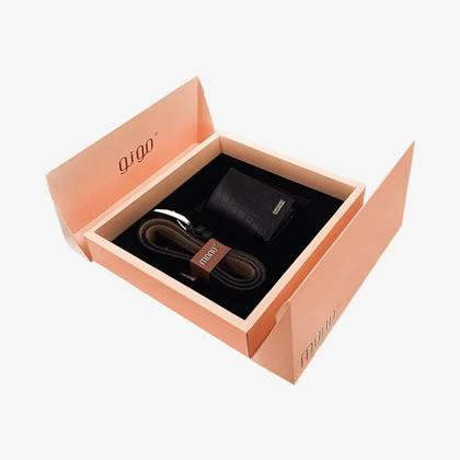 ست هدیه مردانه چرم طبیعی مونو mono مدل U0005