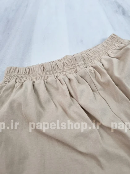 ست لباس راحتی تاپ و شورتک طرح پاندا