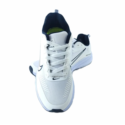 کفش رانینگ و اسپرت زنانه و پسرانه وارداتی برند نایکی nike مدل نوا سفید کد 659