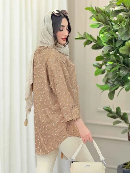 شومیز آستین پاگن شبنم