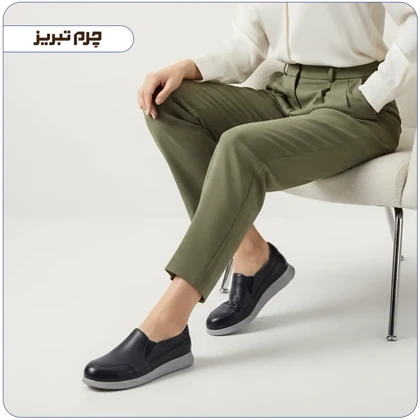 کفش راحتی زنانه چرم مدل N1463