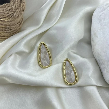 گوشواره زنانه مدل میناکاری